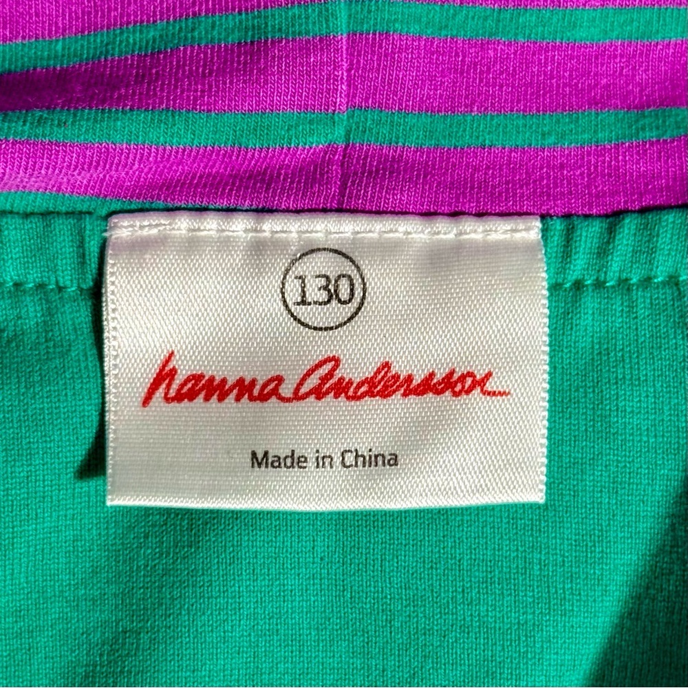 Hanna Andersson Colorblock Hoodie Boys 8 130 cm Mix A Lot Zip Hooded Sweatshirt - Picture 2 of 3